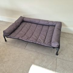 dog bed, raised, mesh, as good as new