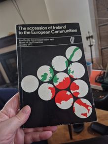 the Ascension of Ireland to the European Communities government 1972 book