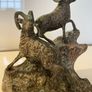 Vintage Bronze Big Horn Rams c1970 Image 5