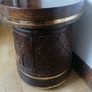 Vintage Wine Barrel Mini Bar Image 4