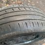 Steel Wheel with Partial Used Tyre Image 3