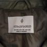 New STRADIVARIUS Olive Green Leather Jacket size XS Image 2
