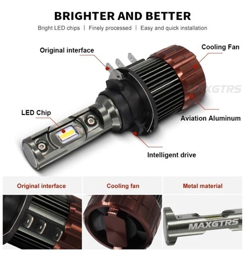 Led headlights h15