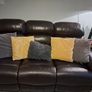 Recliner leather couch [ 2 armchairs are free] Image 2