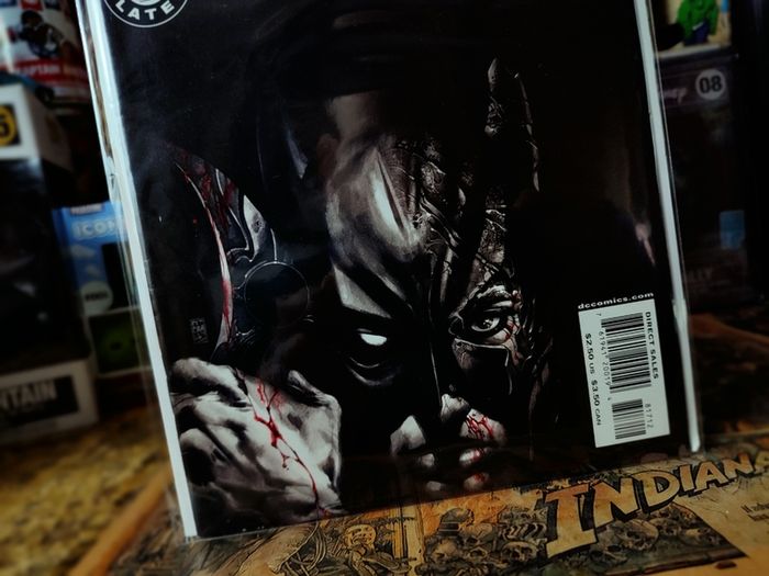 Detective Comics ! Batman ! Issues #817 and #818 ! 2nd Printing Two-Face and Batman Matching Covers ! First Appearance of Tally Man, Jamie Harper and Death of KGBeast ! 2006 ! by DC Comics !