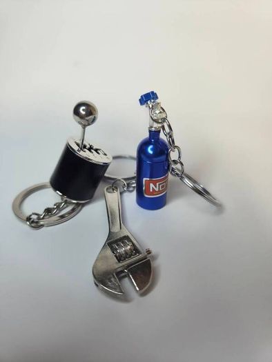 Premium Metal Car Keyrings Perfect Gift for Petrolheads 3 for 7
