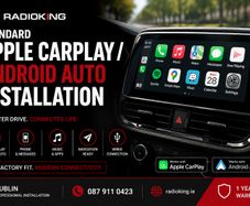 Standard Apple CarPlay & Android Auto Installation Dublin