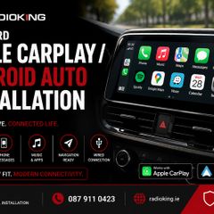 Standard Apple CarPlay & Android Auto Installation Dublin