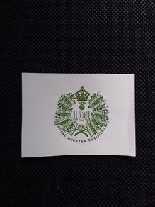 Royal Munster Fusiliers (Royal Bengal ) 101st - Victorian Paper Crest