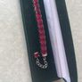 Stunning Princess Cut Red Ruby Tennis Braclet Image 8