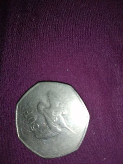 Selection of irish coins