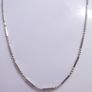 Vintage High Quality  Sterling Silver 925 Bead Necklace  length 20" - 3,62g Image 3