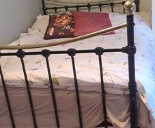 4ft Antique Brass Bed