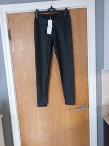 YU & ME (Paris) Black Jeggins.  S. L/XL 14.   B.N.W.T.