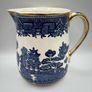 Arklow Pottery Blue Willow Jug Image 2