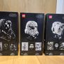 Lego Star wars Helmets 75274, 75276, 75305 Image 2