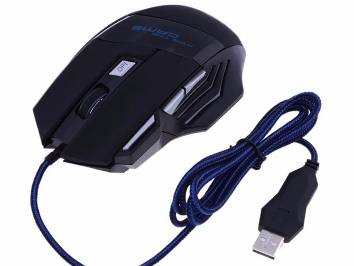 Pro 7 Button Gaming Mouse 5500 DPI Optical LED Gamer