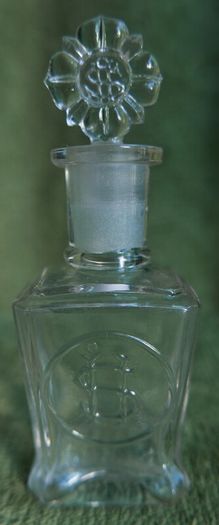 Antique 1800s Societe Hygienique Paris France Perfume Bottle. In Perfect Condition.