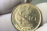 Seychelles 10 Cents 2007, Yellowfin tuna