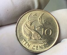 Seychelles 10 Cents 2007, Yellowfin tuna
