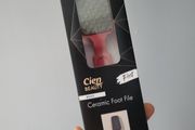 Ceramic foot file for pedicure