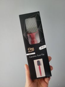 Ceramic foot file for pedicure