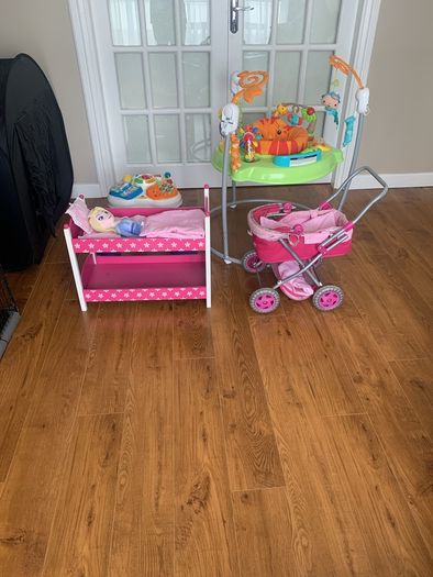 Free Toys And Bouncer