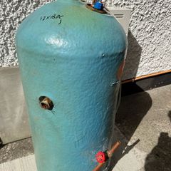 Twin coil insulated cylinder