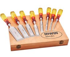 Irwin Marples M373 Bevel Edge Chisel Set 8pcs MAR373S8