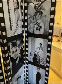 Audrey  Hepburn room divider