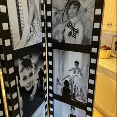 Audrey  Hepburn room divider