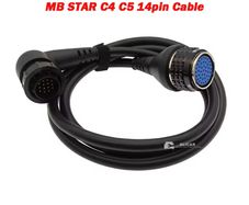 Diagnostic Tool Obd2 Cable Adapter Mb Star SD Connect C4 14Pin Cable Odb Car Repair Automobiles Parts Accessories