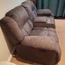Dark grey 2-seater recliner sofa. As new. Wicklow Town. Image 5