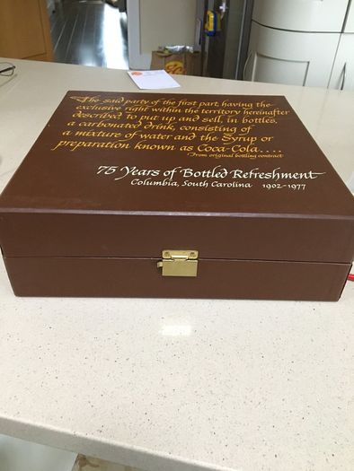 Coca Cola 75 Years Anniversary Box Set 1902-1977