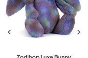 New JELLYCAT Zodihop Luxe Bunny