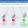 MacBook Charger - 30W C to Magnetic 3 Charger Compatible with Mac Book Air (M3, 2024 & M2, 2022 & M1, 2020), Mac Book Pro 13 inch (M2, 2022), Models A3113 A2681 Original Quality 6.6FT Braided Cable Image 2