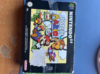 Paper Mario N64 Boxed + Manual