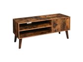 Retro Lowboard, TV shelf, TV table, TV cabinet in 50/60s look, retro furniture for your flat screen, game consoles, living room, office, wood look