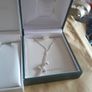 silver chain and pendant Image 4