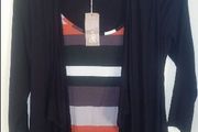 BNWT 2 in 1 cardigan/top by Soon size UK14 EU42 Postage included