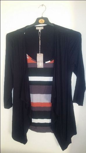 BNWT 2 in 1 cardigan/top by Soon size UK14 EU42 Postage included