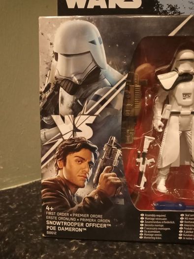 Star Wars Snow Trooper Officer And Poe Dameron