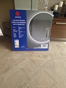 Led Mirror  Bathroom  Circular  Mirror  with Demister
