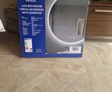 Led Mirror  Bathroom  Circular  Mirror  with Demister