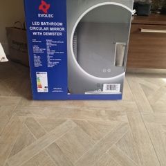 Led Mirror  Bathroom  Circular  Mirror  with Demister