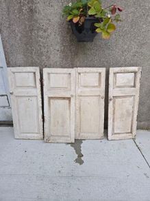 4 Georgian Pine Shutters