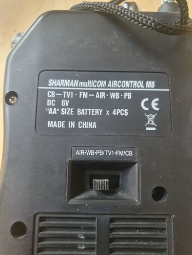 Sharman multi-band radio scanner
