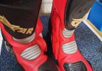 Oxtar Tcs Sport Red/black/silver. Size uk10  Boots