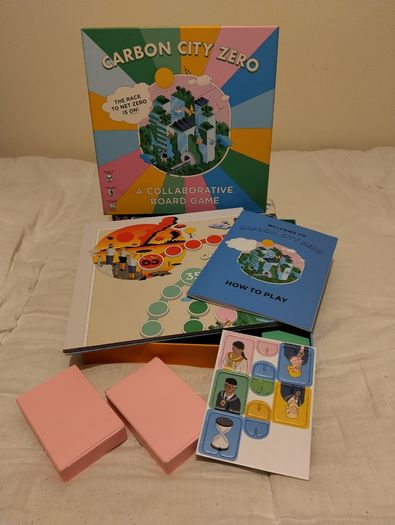 Carbon City Zero: A Collaborative climate action Board Game: