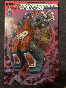 IDW Transformers vs G.I. Joe